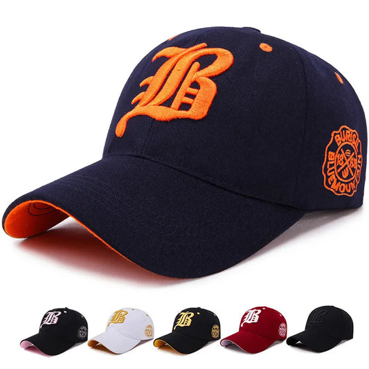 Men Women's Baseball Cap Summer Cotton Hat Embroidery Snapback Hip-Hop Cap Adult Sport Sun Hat Casual Gorra Hombre Visor Dad Hat