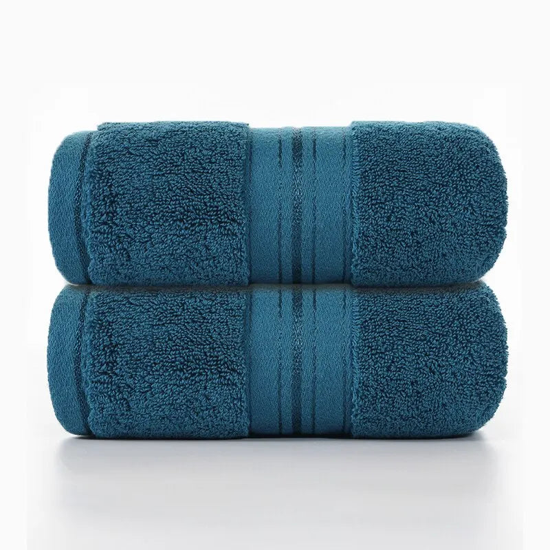 Cotton Towel Bathroom Face Towel Strong Absorbent Soft Non-shedding Adult Towel Thickened Box in Two Packs